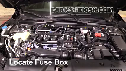 2017 Honda Civic LX 1.5L 4 Cyl. Turbo Coupe Fuse (Engine) Replace